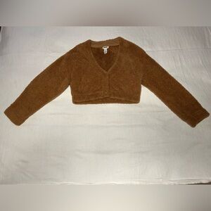 PINK Victoria's Secret Brown V-Neck Sweater